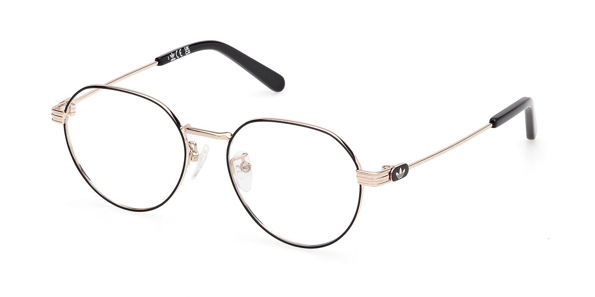 Adidas Originals OR5122-H 028 52 Svarta Glasögon (Endast Båge) Män