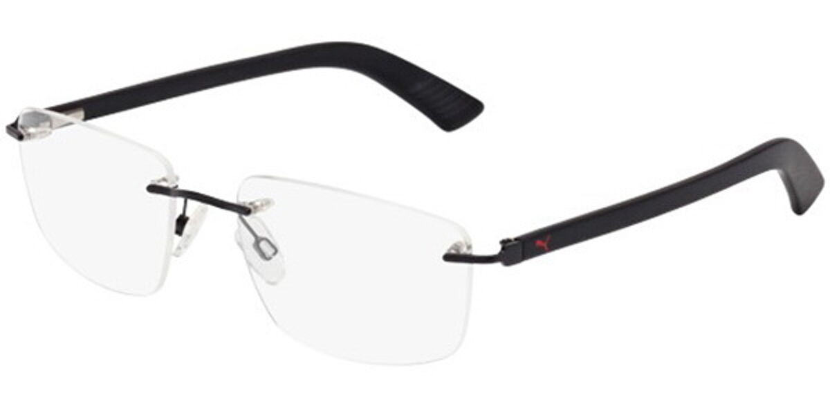 Puma PU0029O 001 Eyeglasses in Black | SmartBuyGlasses USA