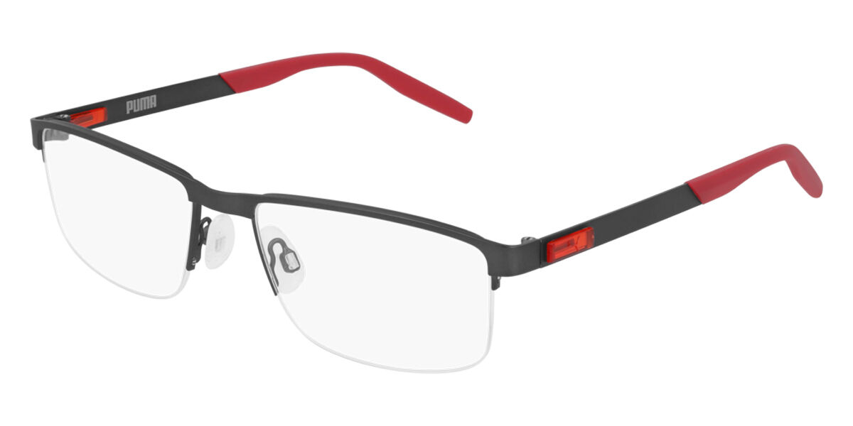 Puma PU0049O 004 Eyeglasses in Grey | SmartBuyGlasses USA