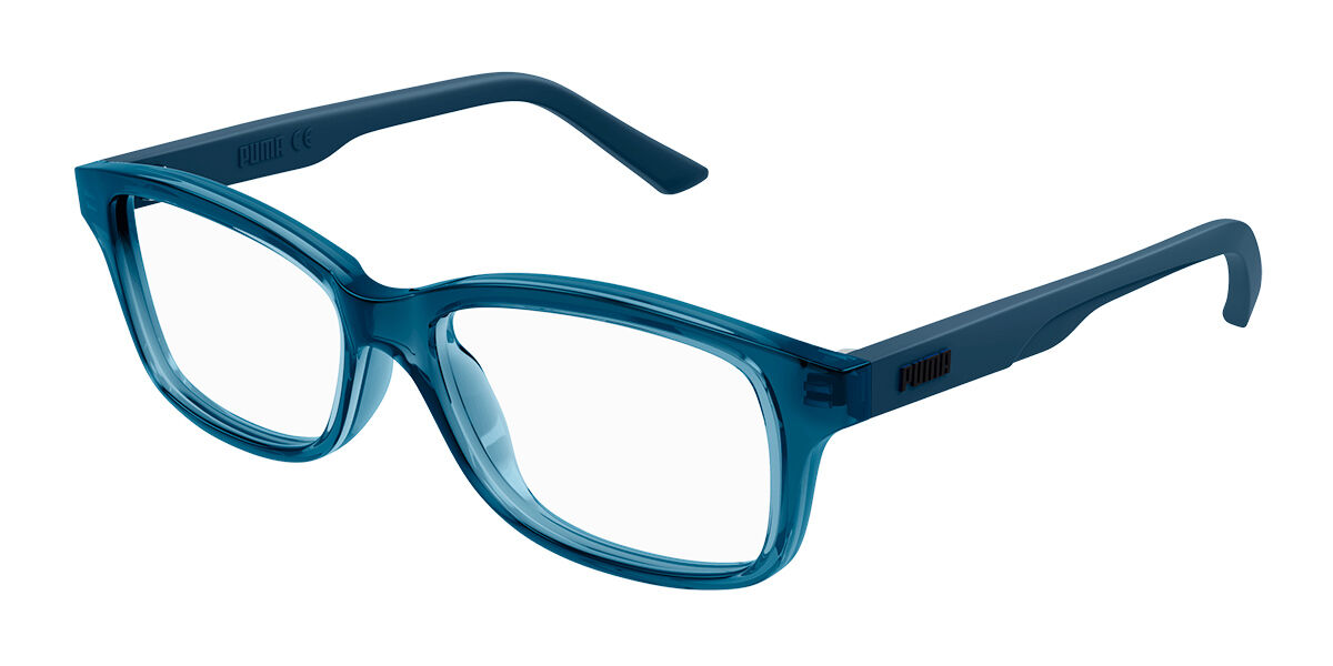 Puma PJ0072OA Asian Fit Kids 003 Kids' Eyeglasses Blue Size 49 (Frame Only) - Blue Light Block Available