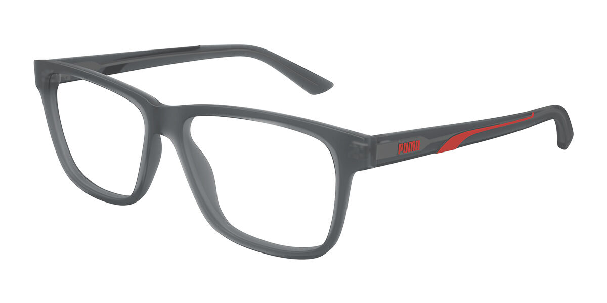 Puma PU0470O 003 Men's Eyeglasses Grey Size 57 (Frame Only) - Blue Light Block Available