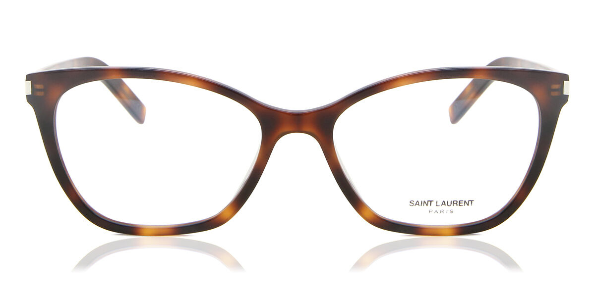 Saint Laurent SL 287 SLIM 003 Eyeglasses in Tortoiseshell ...
