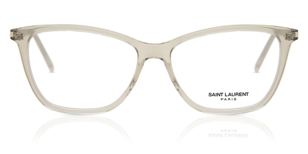 Saint Laurent SL 259 014 Eyeglasses in Transparent Brown