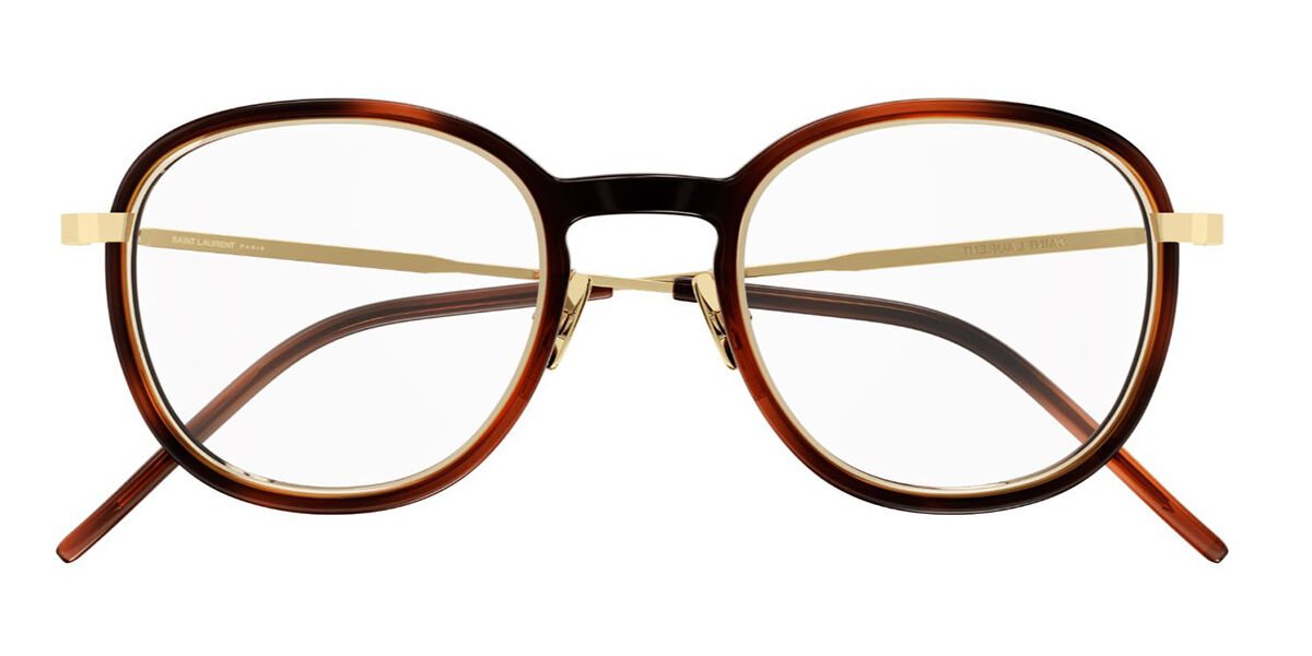 UPC 889652367781 product image for Saint Laurent SL 436 OPT 002 Men's Eyeglasses Tortoiseshell Size 49 - Blue Light | upcitemdb.com