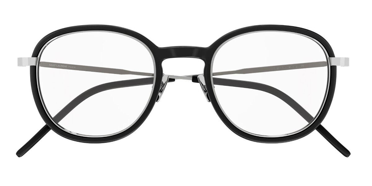 UPC 889652367774 product image for Saint Laurent SL 436 OPT 001 Men's Glasses Black Size 49 - Free Lenses - HSA/FSA | upcitemdb.com