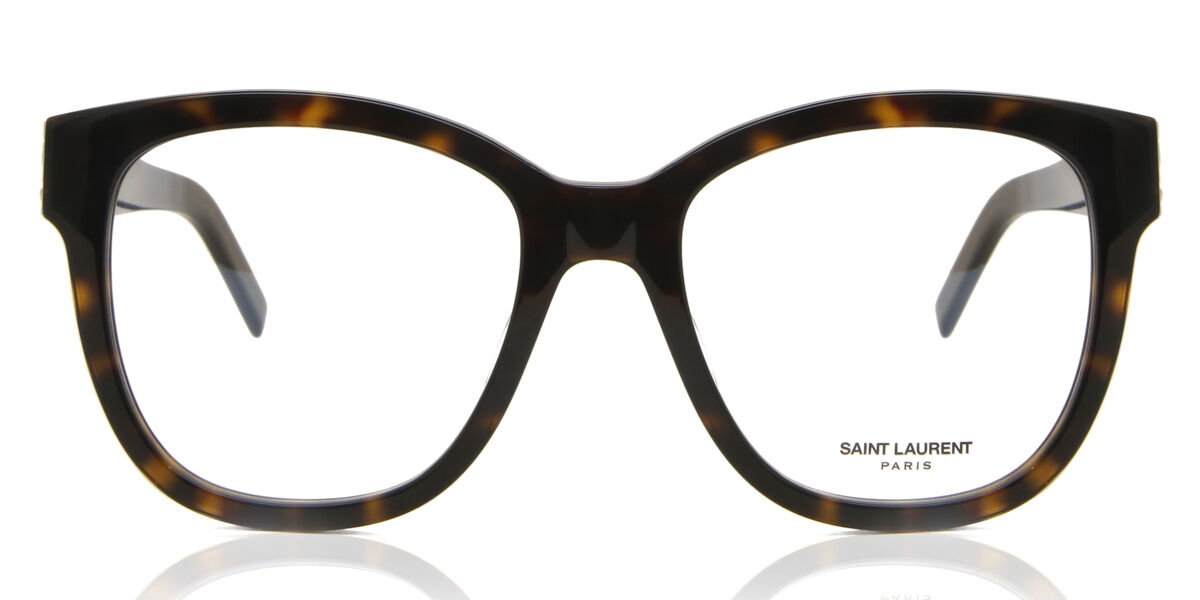 Saint Laurent SL M97 004 Glasses Shiny Dark Havana | SmartBuyGlasses Canada