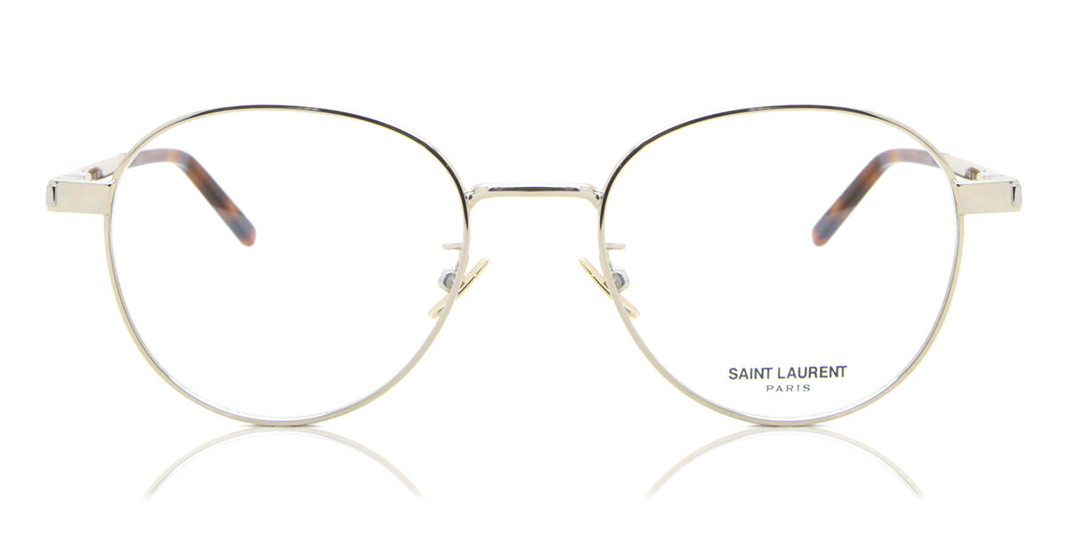 Saint Laurent SL 532 003 Men's Glasses Gold Size 51 - Free Lenses - HSA/FSA Insurance - Blue Light Block Available