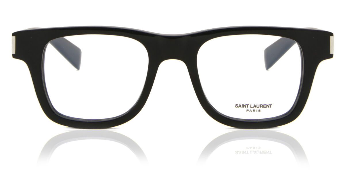 Photos - Glasses & Contact Lenses Yves Saint Laurent Saint Laurent Saint Laurent SL 564 OPT 005 Men's Eyeglasses Black Size 49 