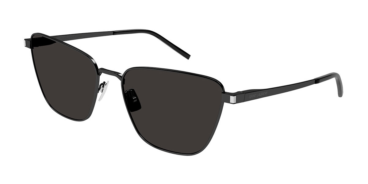 Photos - Sunglasses Yves Saint Laurent Saint Laurent Saint Laurent SL 551 001 Women’s  Black Size 57  