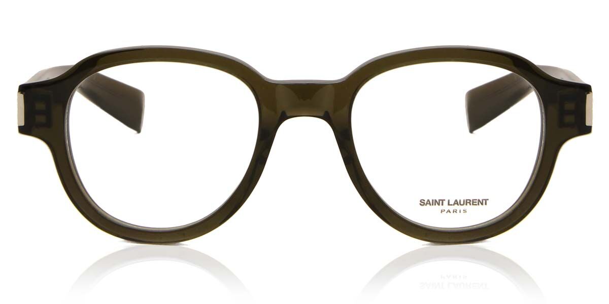 Saint Laurent SL 546 OPT 006 Men's GlassesSize - Free Lenses - HSA/FSA Insurance - Blue Light Block Available