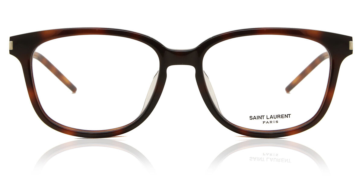 Saint Laurent SL 648/F Asian Fit 002 Tortoiseshell Herren Brillen