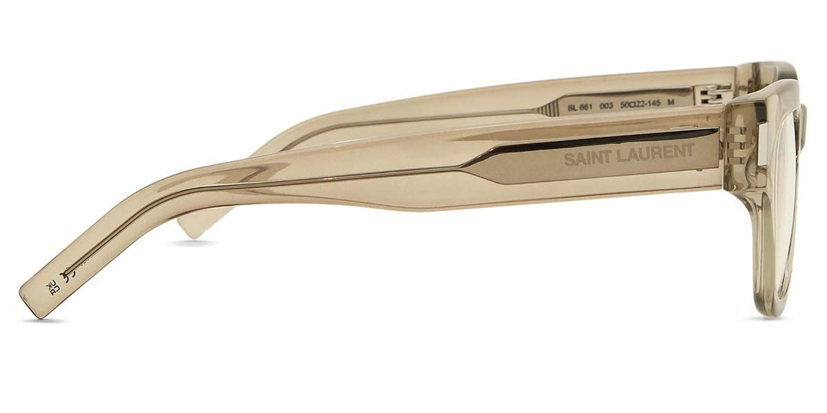SAINT LAURENT スクエアフレムメカネ SL661 003 Saint Laurent™ SL 661 Square Eyeglasses | EyeOns.com