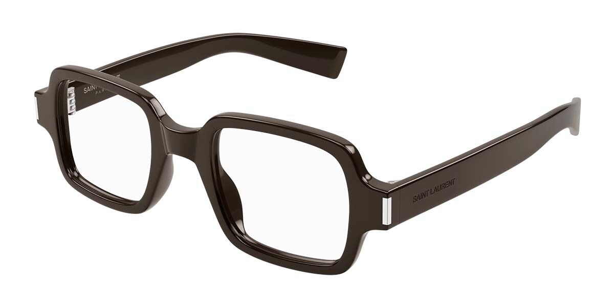 Saint Laurent SL 720 OPT 004 Braune Herren Brillen