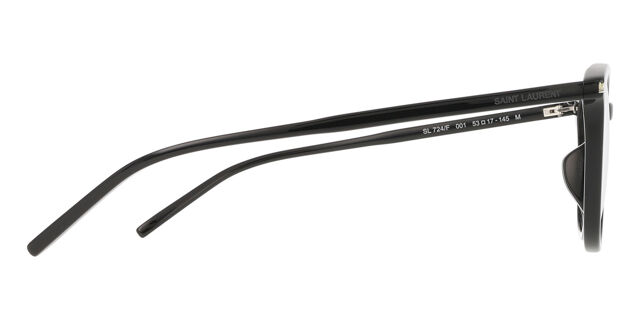 Saint Laurent SL 724/F Asian Fit 001 Black Eyeglasses  display picture 1