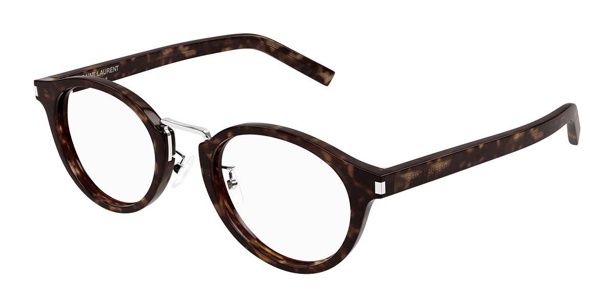 Saint Laurent SL 728/J Asian Fit 002 Tortoiseshell Herren Brillen