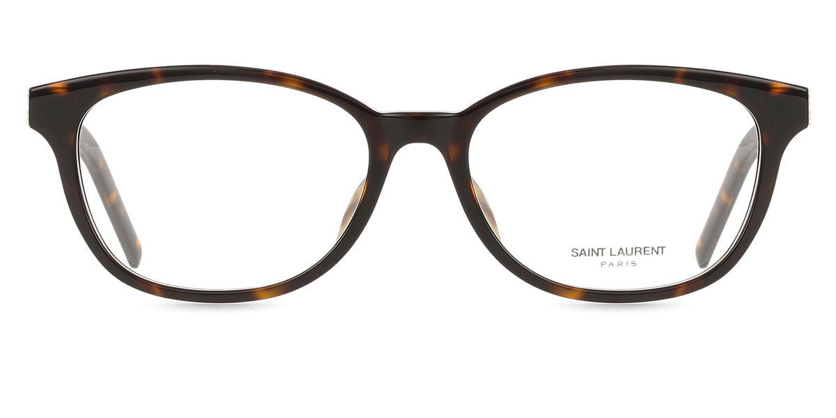 Saint Laurent SL M141/F Asian Fit Women's Glasses, Tortoiseshell, Size 54