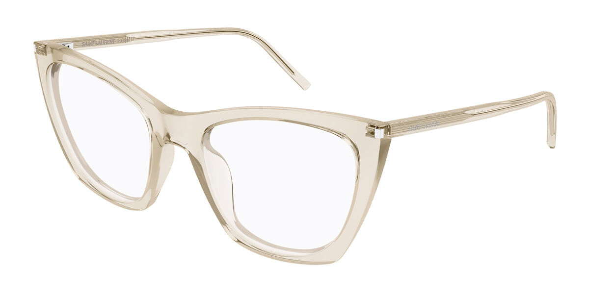 Saint Laurent SL 214 KATE THIN OPT 004 55 Bruna Glasögon (Endast Båge) Kvinna