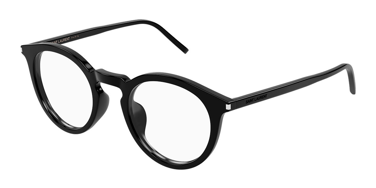 メガネ Saint Laurent Saint Laurent - SL 347/F - 001 (SL 347 F 001) Saint Laurent SL 347/F Eyeglasses 001 Black Transparent