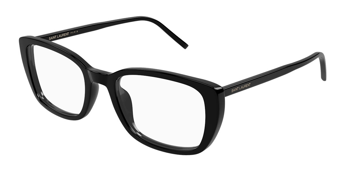 【関税込み】Saint Laurent ブラック SL 776 メガネ Saint Laurent SL 776 012 Shiny Black - eye-oo.com