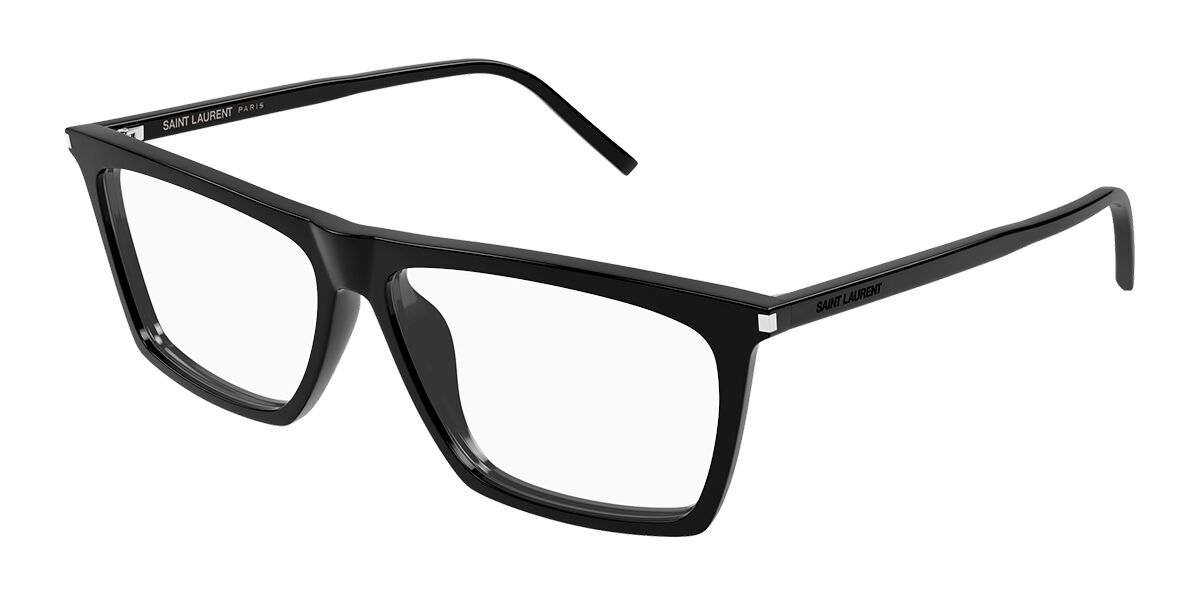 Saint Laurent SL 803 001 57 Svarta Glasögon (Endast Båge) Män