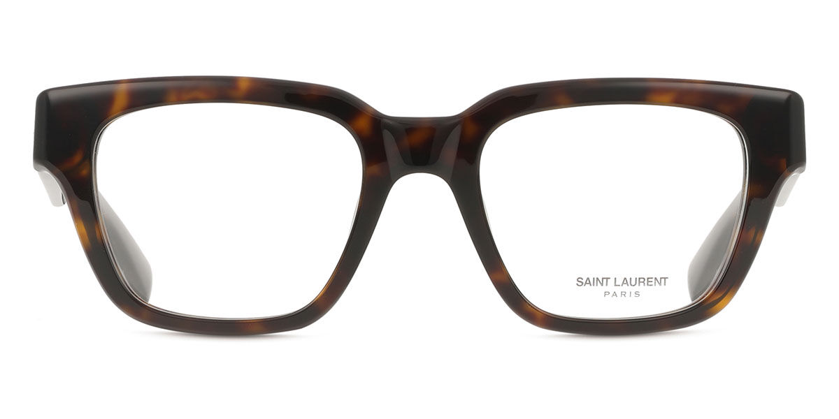 Saint Laurent SL 804 002 Men's Glasses Tortoiseshell Size 51 - Free Lenses - Blue Light Block Available