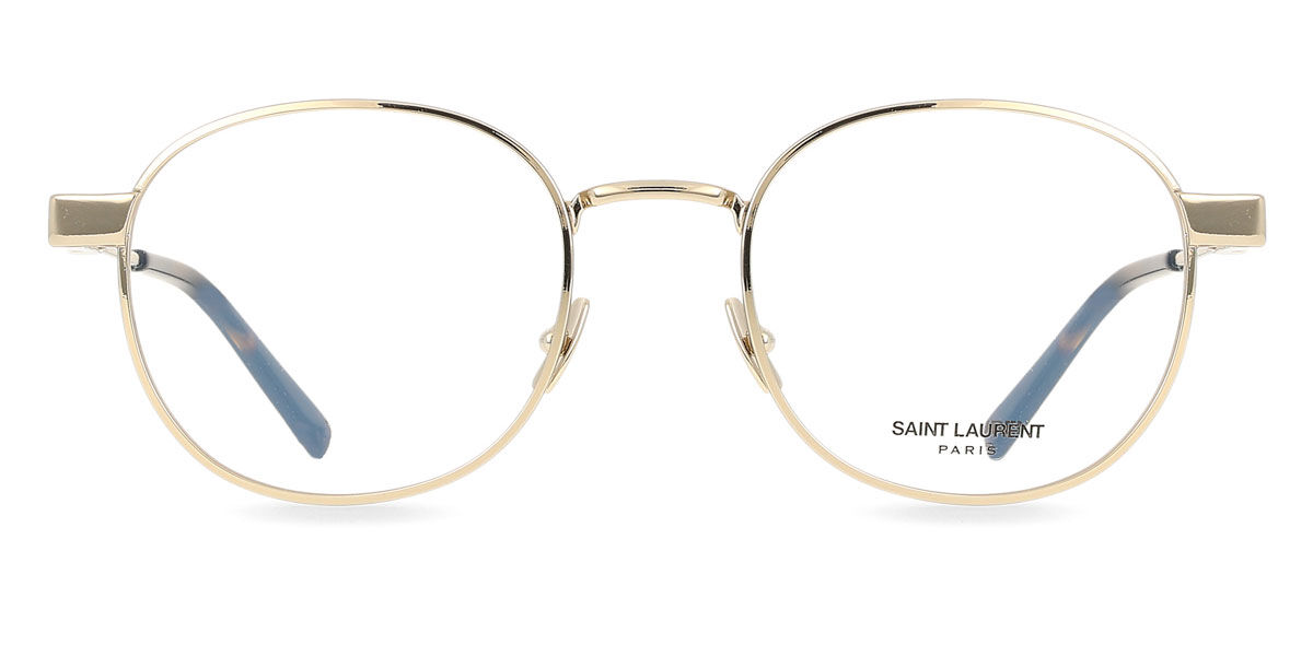 Saint Laurent SL 785 002 50 Lunettes De Vue Homme Dorées