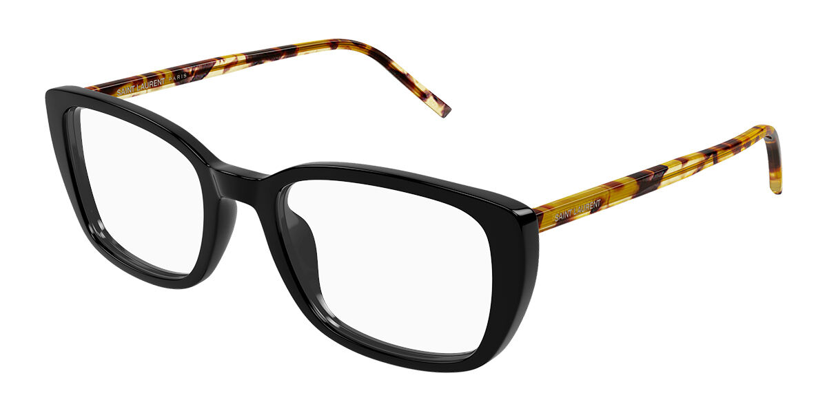 【関税込み】Saint Laurent ブラック SL 776 メガネ Saint Laurent: ブラック SL 776 メガネ | SSENSE 日本