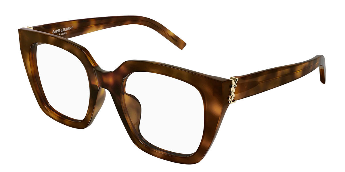 Saint Laurent SL M143 OPT Women's Glasses, Tortoiseshell, Size 51