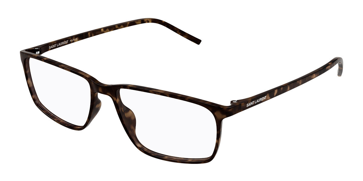 Saint Laurent SL 886 002 57 Sk&ouml;ldpaddem&ouml;nstradeshell Glas&ouml;gon (Endast B&aring;ge) M&auml;n
