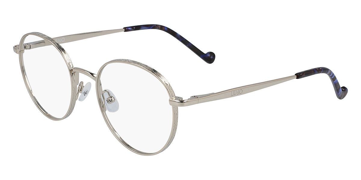 Liu Jo LJ2147 709 Women’s Eyeglasses Gold Size 49 - Blue Light Block Available