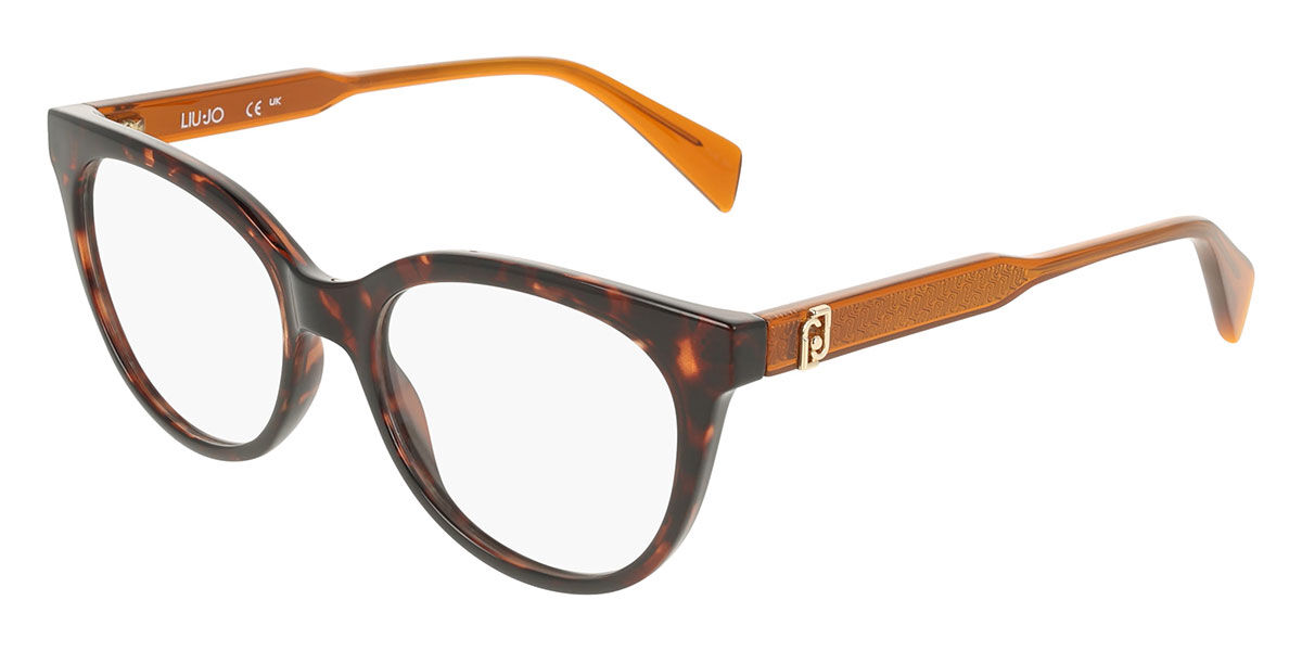 Liu Jo Damen Tortoise Lj2841 242 52Mm Shell Brillen