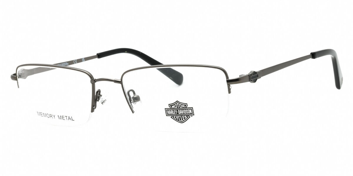 Harley Davidson Hd0761 009 Men's Glasses Grey Size 56 - Free Lenses - Blue Light Block Available In Gray