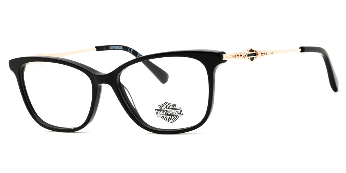 Harley Davidson Hd0564 001 Women's Glasses  Size 54 - Free Lenses - Blue Light Block Available In Black