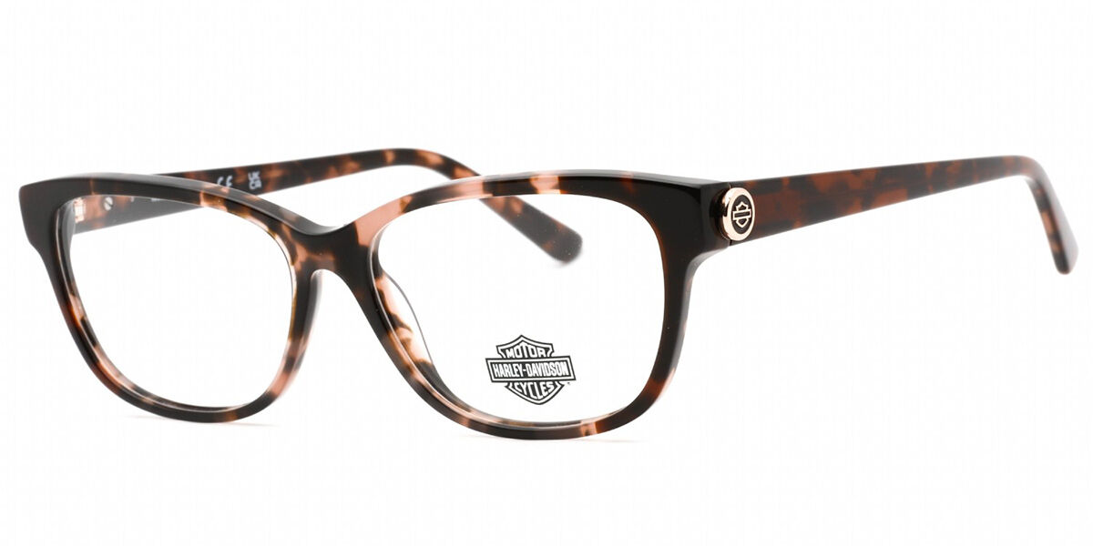Harley Davidson Hd0566 074 Women's Glasses Tortoiseshell Size 53 - Free Lenses - Blue Light Block Available