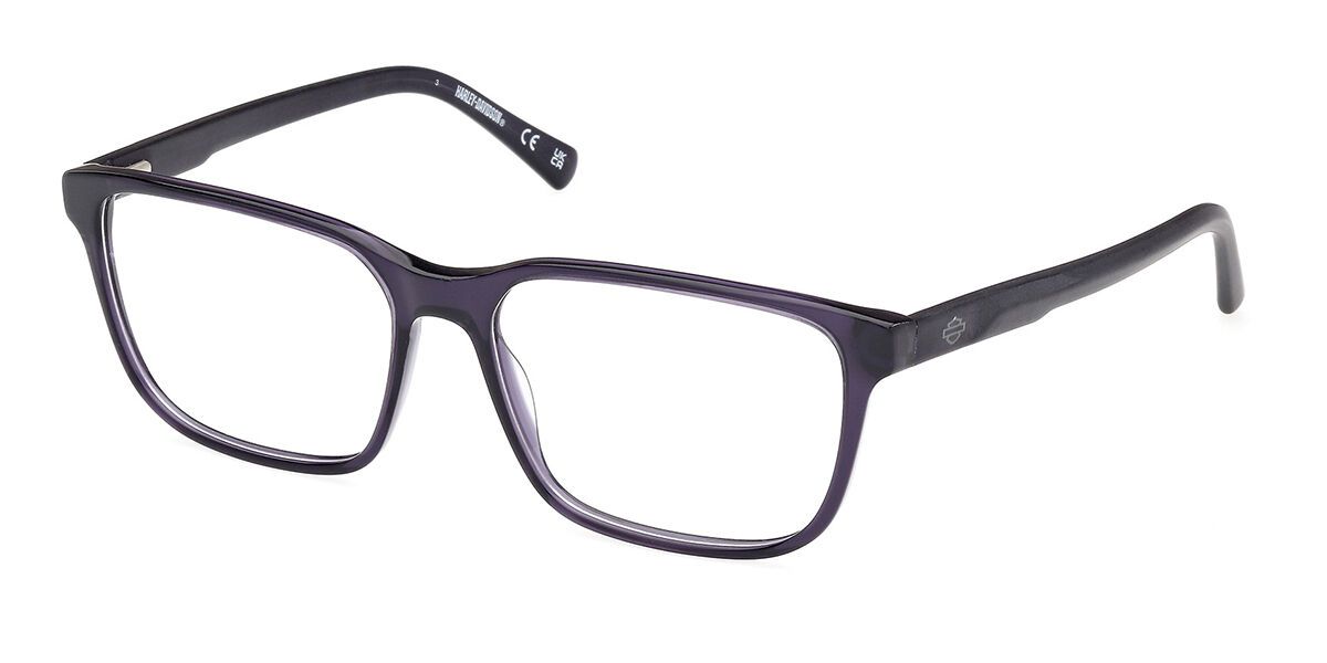 Harley Davidson Hd50061 090 Men's Glasses Blue Size 55 - Free Lenses - Blue Light Block Available In Dark Blue