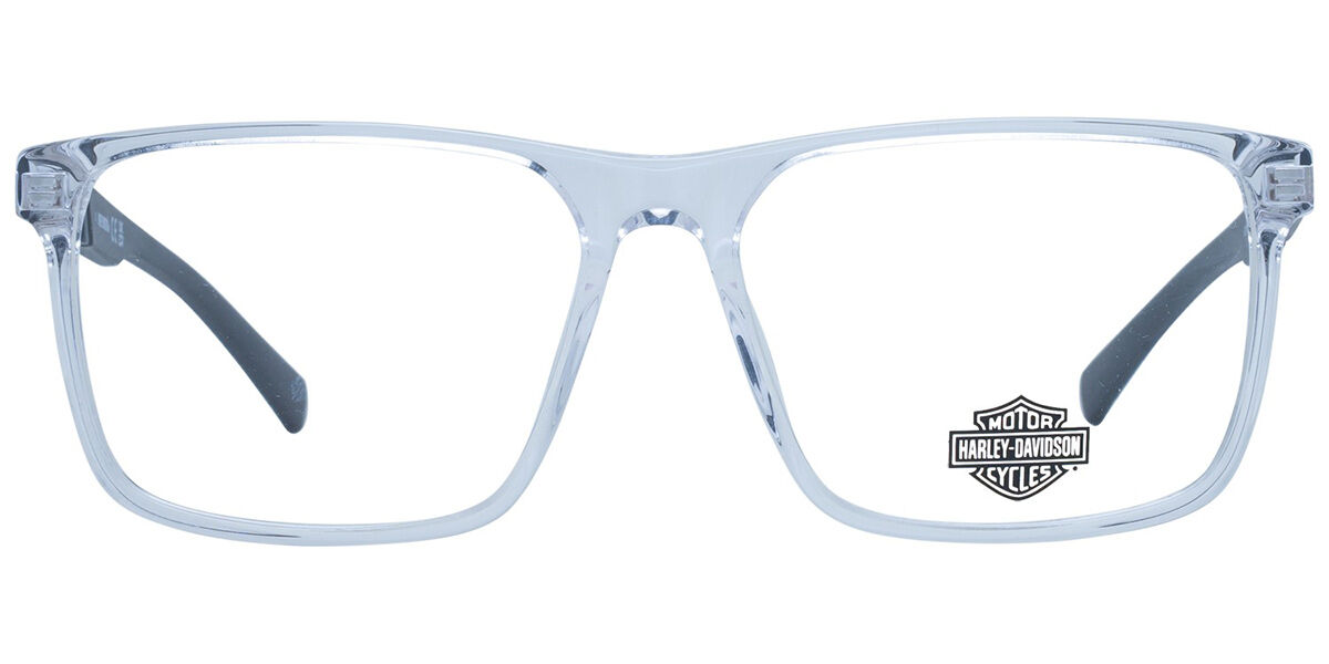 Harley Davidson Hd00009 026 Men's Glasses Clear Size 56 - Free Lenses - Blue Light Block Available In Transparent