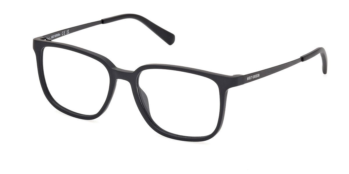 Harley Davidson Hd50068 002 Men's Glasses Black Size 53 - Free Lenses - Blue Light Block Available