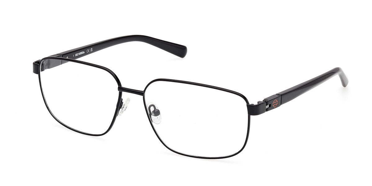 Harley Davidson Hd50092 002 Men's Glasses Black Size 60 - Free Lenses - Blue Light Block Available