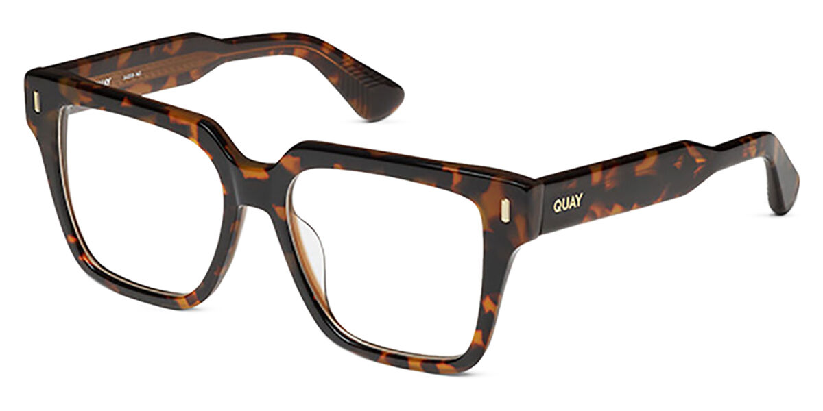 Quay BOLD TYPE Women's Glasses, Tortoiseshell, Size 54