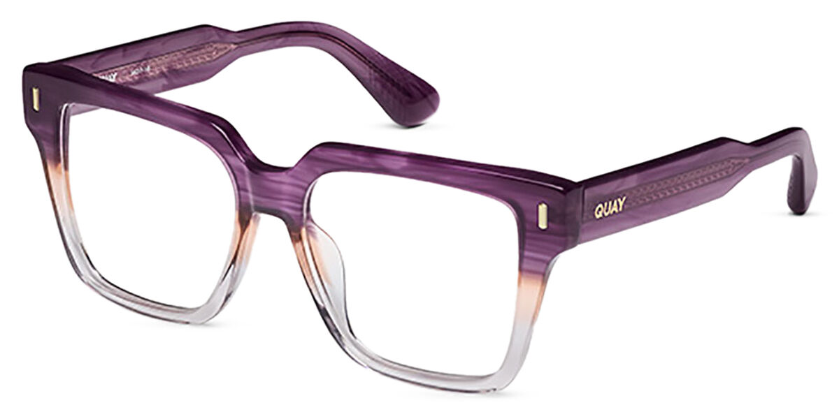 Quay BOLD TYPE Women's Glasses, Purple, Size 54