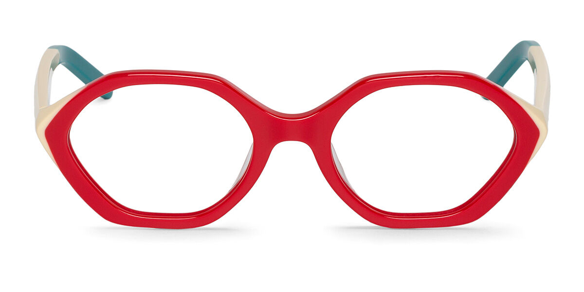 Mr. Boho Paquita LACKR49-00 Men's Glasses Red Size 53 - Free Lenses - Blue Light Block Available