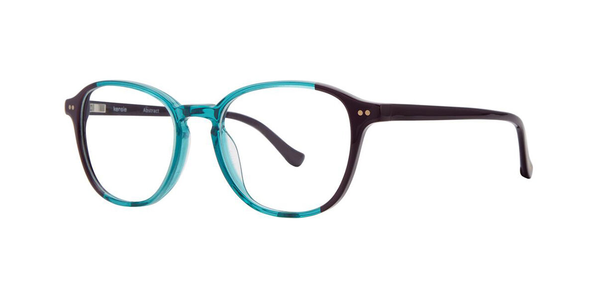 Kensie Abstract Turquoise Blaue Herren Brillen
