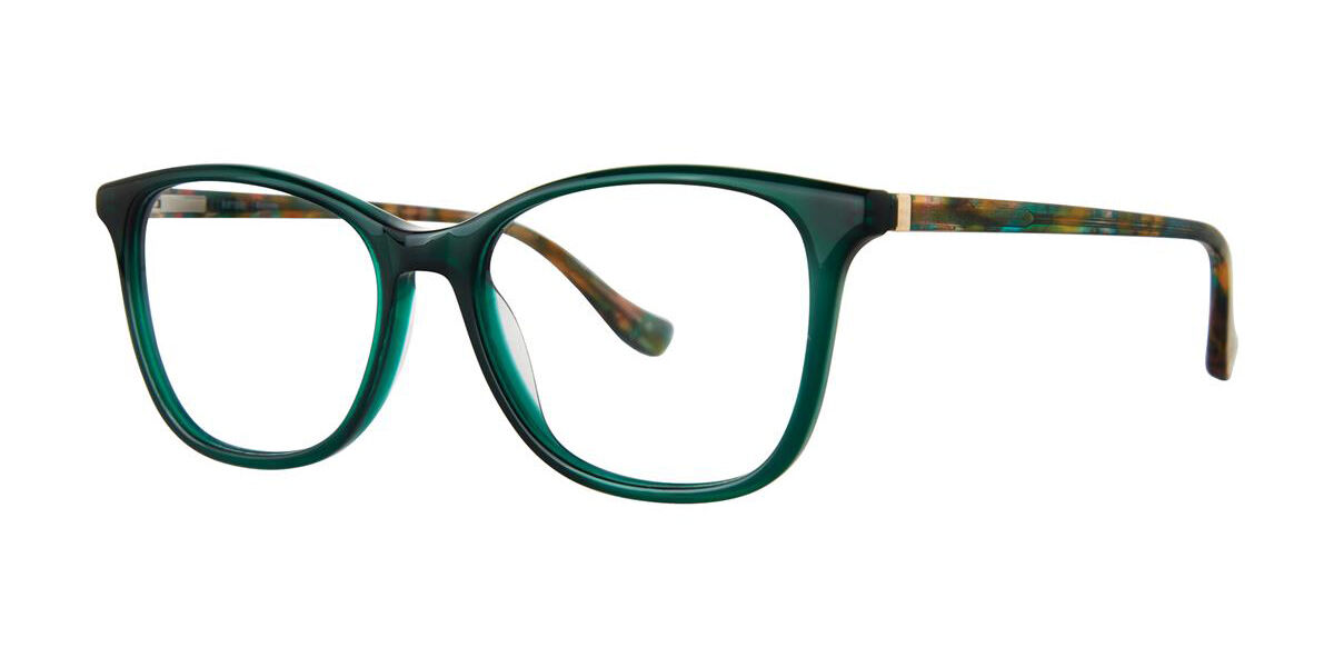 Kensie Elaborate Emerald Women’s Eyeglasses Green Size 52 - Blue Light Block Available