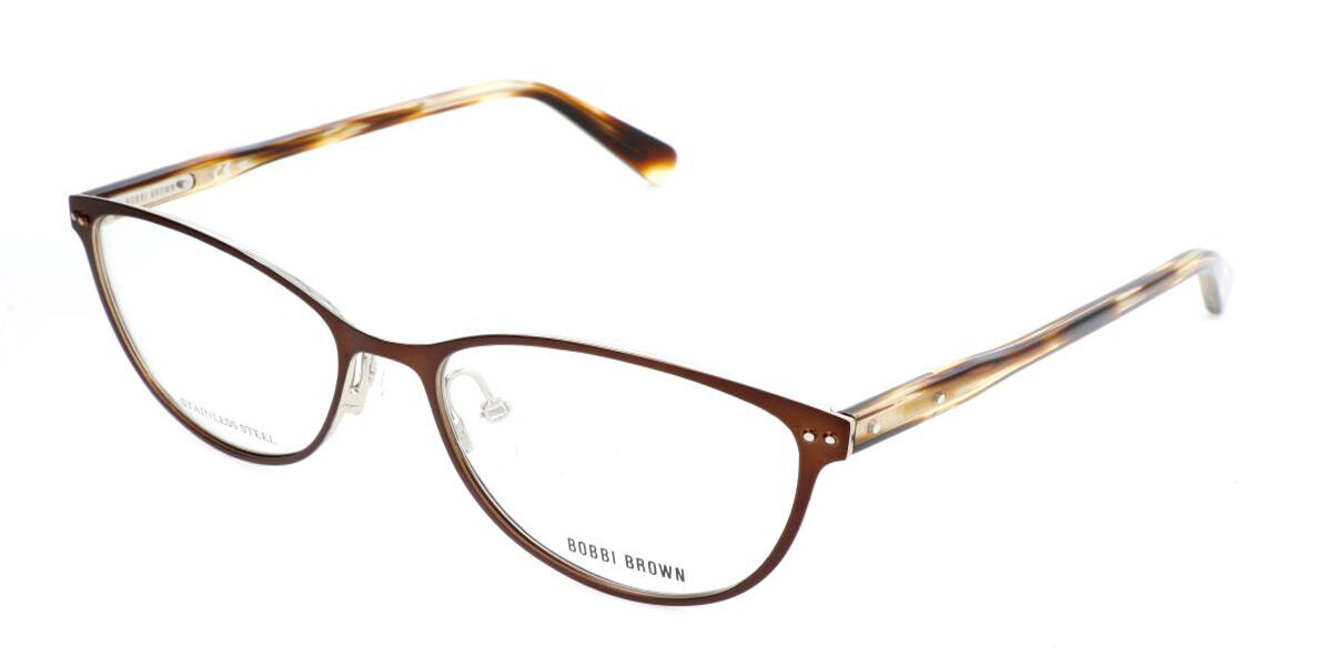 Bobbi Brown The Meryl 4IN Eyeglasses in Matte Brown | SmartBuyGlasses USA