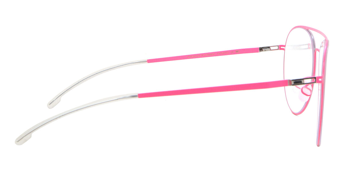 MYKITA EERO ネオンピンク　グレーレンズ Mykita Eero 151 Silver Neon Pink Eyeglasses | SmartBuyGlasses US