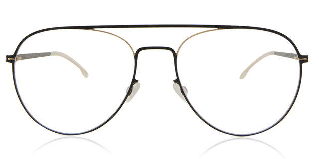 Mykita Eero 167 Gold Jet Black メガネ | SmartBuyGlasses JP