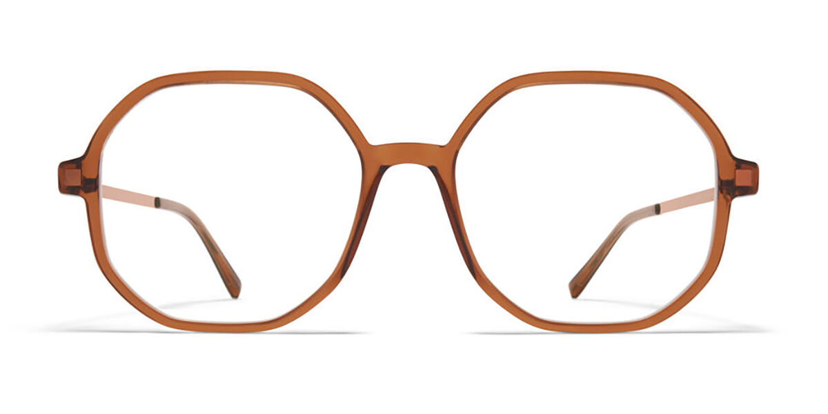 Image of Mykita Hilla 826 52 Lunettes De Vue Femme Marrons FR