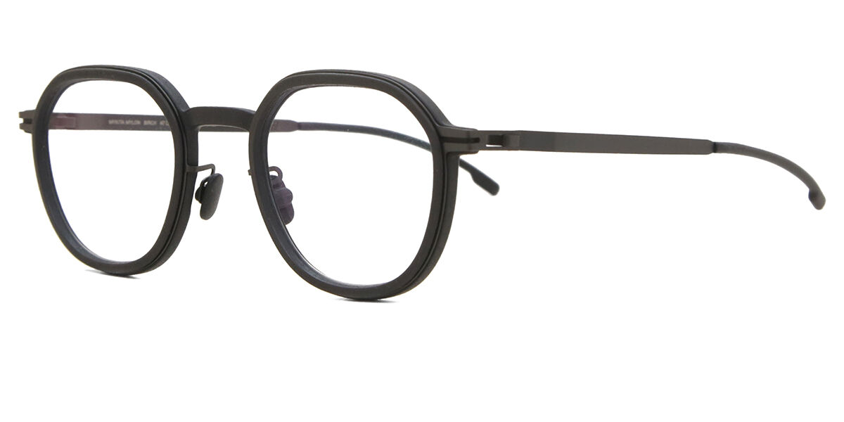 サングラス Mykita Mykita - BIRCH - 579 mh6 pitch black black Mykita Birch 579 glasses | Buy online now | SmartBuyGlasses US