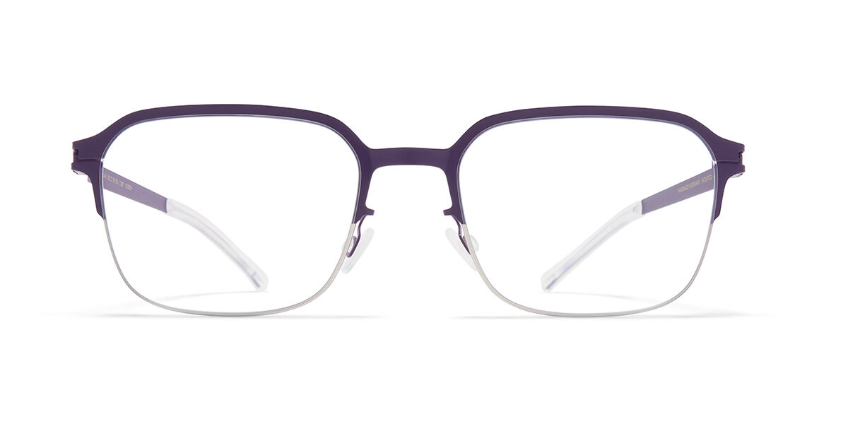 メガネ Mykita Mykita - CILIAN - 557 silver deep purple Mykita Cilian 557 glasses | Buy online now | SmartBuyGlasses US