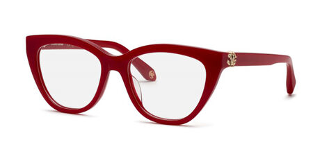 Lunettes De Soleil Roberto Cavalli RC1124 32U - Surdimensionnées Or Et Rouge - Miroir Gradient - Neuf Avec étiquettes - Fabriqué En Italie
